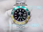 Best Quality Rolex GMT-Master II 40 Green&Yellow Bezel Watch with Jubilee
